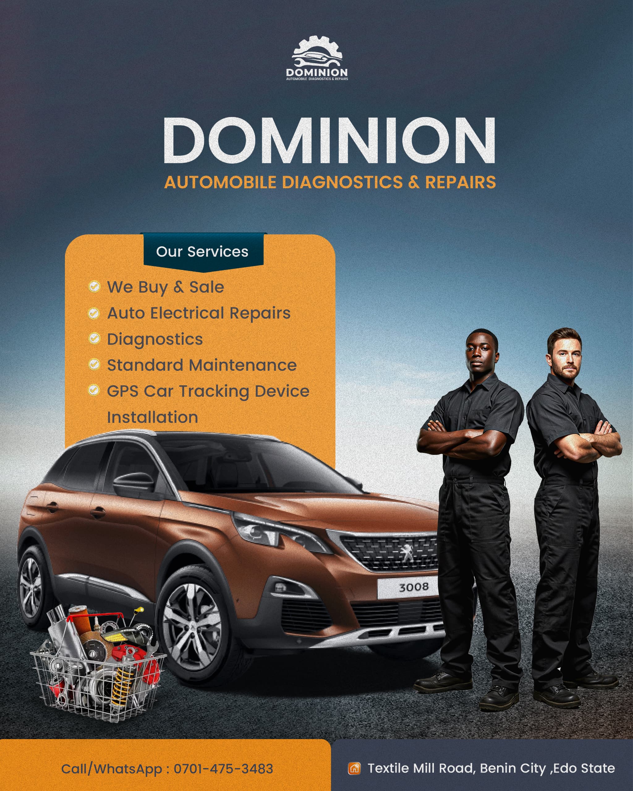 Dominion branding sample